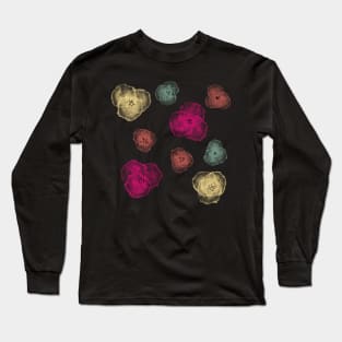 Watercolor Flower Pack Long Sleeve T-Shirt